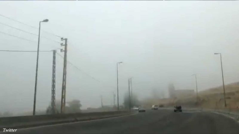 إعادة فتح السير على طريق ضهر البيدر