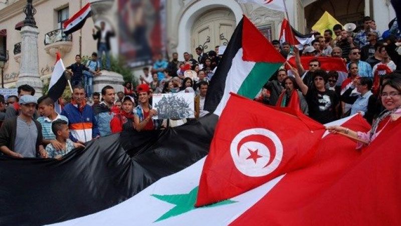 تونسيون يرفضون العدوان على سوريا: لمواصلة خيار المقاومة