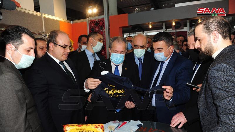 سوريا: افتتاح معرض تخصصي للألبسة والنسيج بمشاركة أكثر من 360 شركة