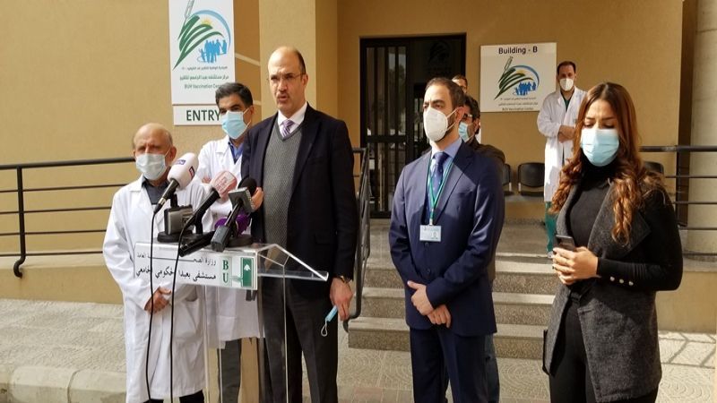 حمد حسن من مستشفى بعبدا الحكومي: التلقيح ضدّ الفيروس سلاح ناجع في محاربة انتشار الوباء