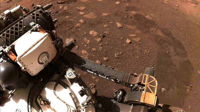 مركبة "برسفيرانس" تتجول على المريخ للمرة الأولى