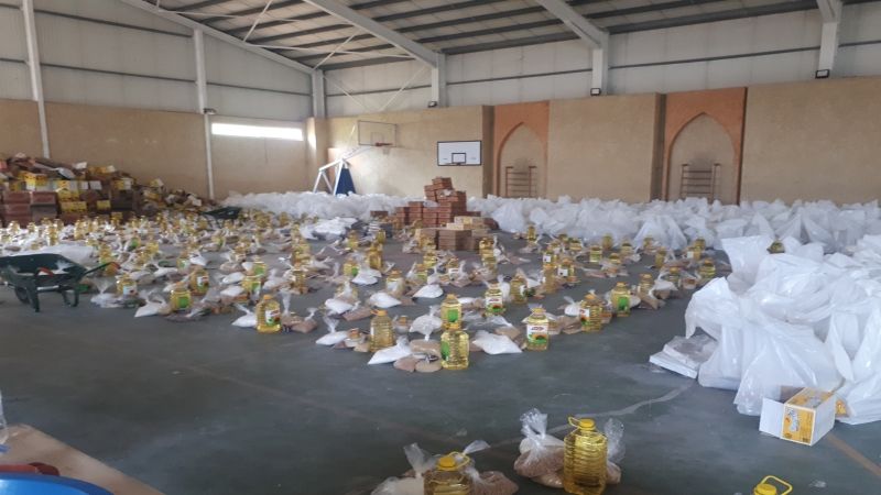 الهرمل: توزيع آلاف الحصص على العائلات الفقيرة