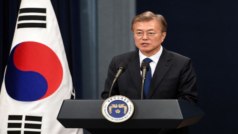 رئيس كوريا الجنوبية: الوقت يقترب لاستئناف الحوار بين الكوريتين