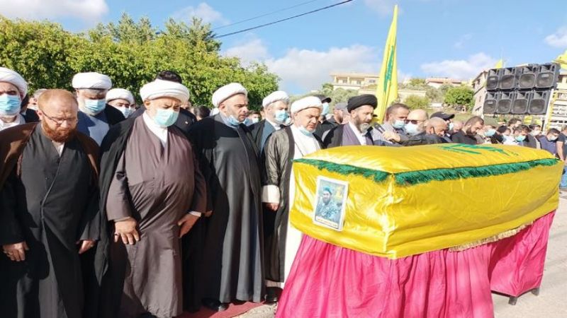 حزب الله شيّع فقيد الجهاد والمقاومة محمد رضا كمال (الشيخ كمال) في بلدته دبعال