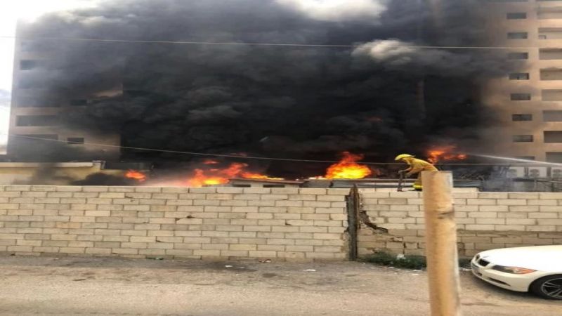 لبنان: حريقٌ كبير في الروشة