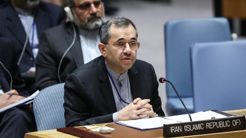 مندوب إيران لدى الأمم المتّحدة: التّخريب في المنشآت النّووية يقف خلفها الكيان الصهيوني