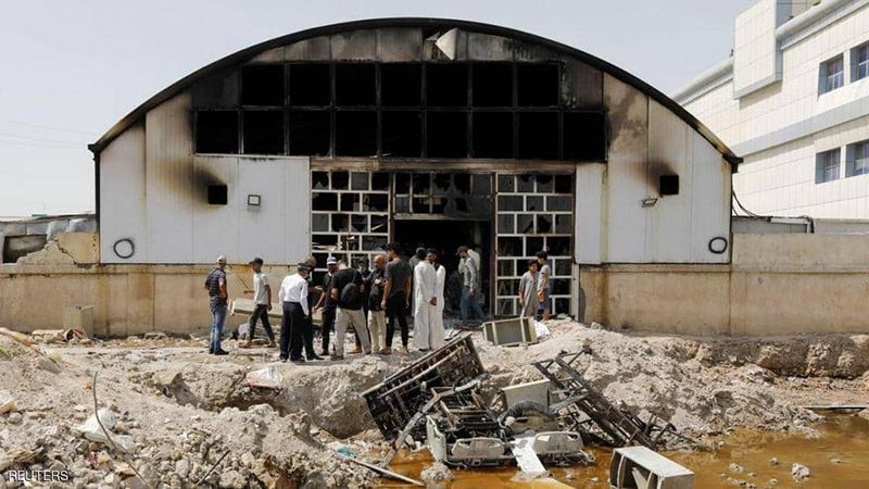 العراق| وزارة الصحة تعلن مجموع ضحايا حادثة مستشفى الإمام الحسين في ذي قار