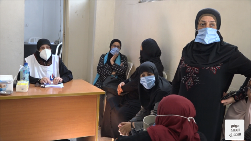 الهيئة الصحية الإسلامية تعاين اللاجئين الفلسطينين في مخيمي نهر البارد والبداوي