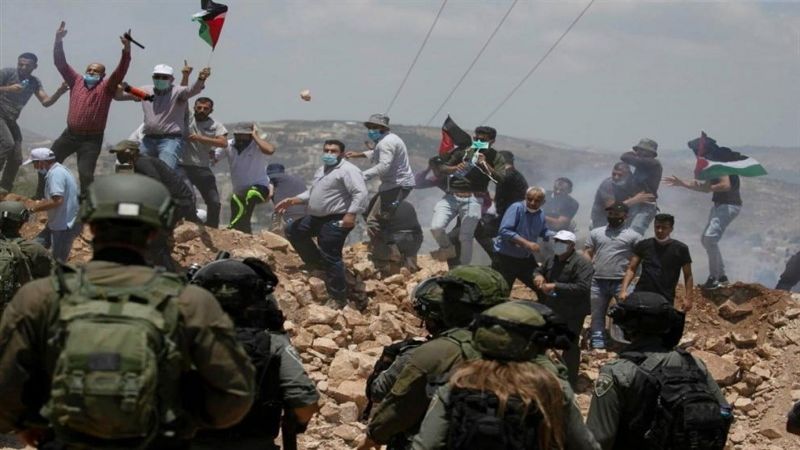 إصابة عشرات الفلسطينيين جراء قمع الاحتلال تظاهرات رافضة للاستيطان في الضفة 