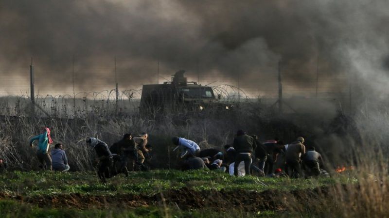 إصابة فلسطيني برصاص الإحتلال شرق خانيونس جنوب قطاع غزة