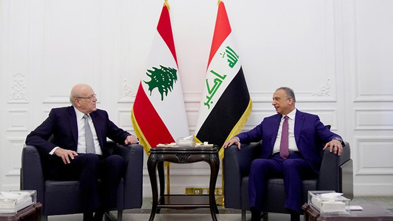 ميقاتي التقى نظيره العراقي: اتفاقاتٌ من النفط إلى كل ملفات التعاون