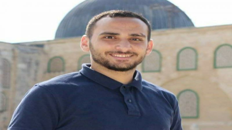  مخابرات الاحتلال تعتقل الشاب الفلسطيني رامي الفاخوري من منزله في باب حطة