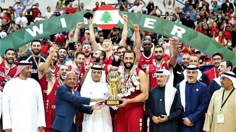 لبنان بطلاً للعرب لكرة السلة