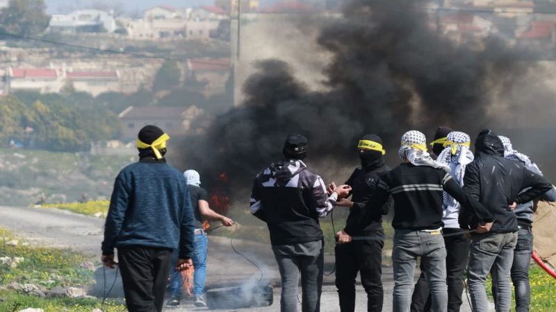 فلسطين: مواجهات مع الاحتلال عند مدخل مخيم الفوار جنوب الخليل