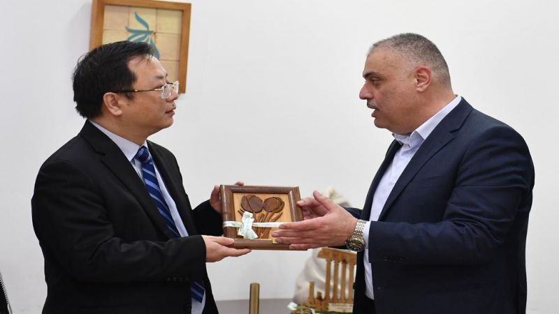 السفير الصيني في لبنان يزور بلدية الغبيري ويطلع على الواقع الصحي والإجتماعي