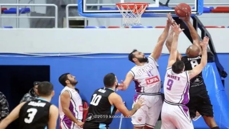 بيروت يكتسح اطلس ويعتلي صدارة دوري السلة