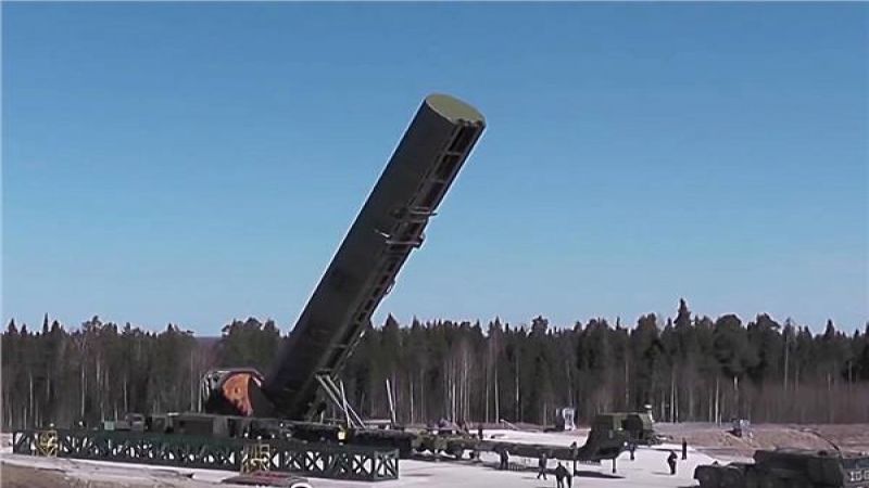 روسيا تجري أول اختبار لصاروخ &quot;سارمات&quot; الباليستي العابر للقارات