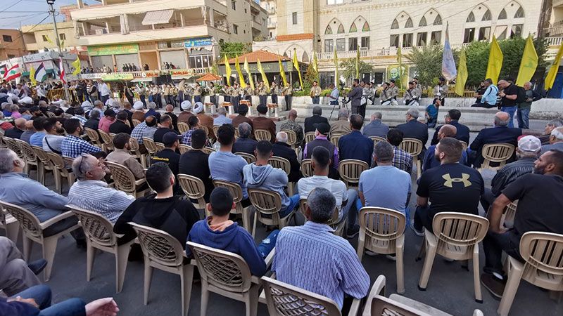 حزب الله يحيي يوم القدس العالمي في حارة صيدا&nbsp;