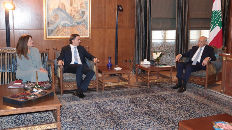 الرئيس برّي لهوكشتاين: حقوق لبنان باستثمار ثرواته النفطية متفق عليها من كافة اللبنانيين