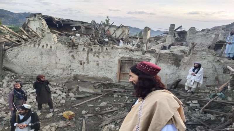 &nbsp;أفغانستان.. مئات الضحايا في زلزال يضرب ولايتي خوست وبكتيكا&nbsp;