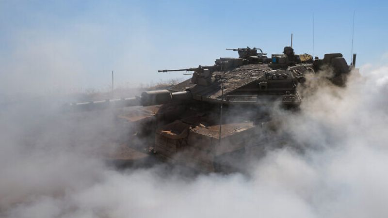  الجيش الإسرائيلي: تشغيل فرق مدرعة ودبابات بوحدات خاصة لتدمير المواقع العسكرية لحركة الجهاد