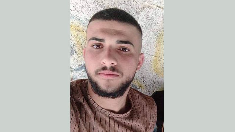 ارتقاء الشاب نور الزويدي (21 عامًا) متأثرًا بجراحه بعد استهدافه في بيت حانون بقطاع غزة ظهر اليوم