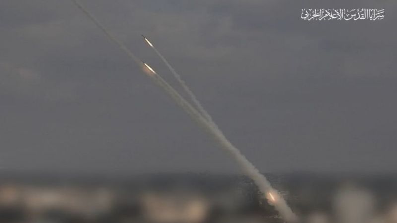 المقاومة الفلسطينية أطلقت قرابة 1000 صاروخ من قطاع غزة في 56 ساعة
