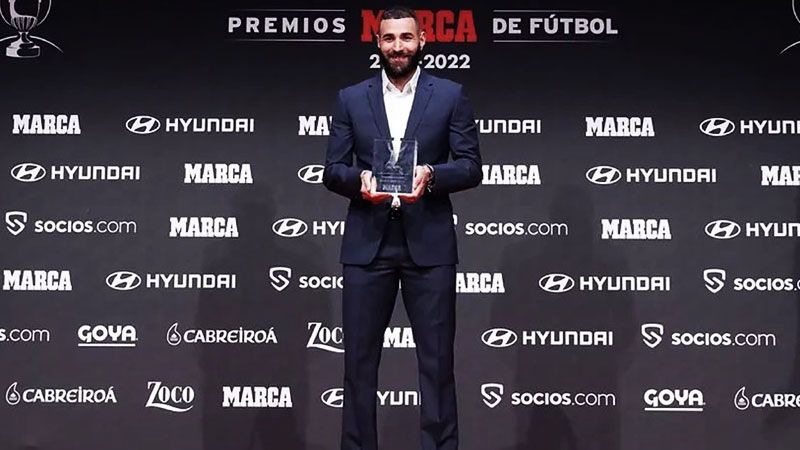 &nbsp;بنزيما يحصل على جائزة دي ستيفانو كأفضل لاعب في الدوري الإسباني&nbsp;
