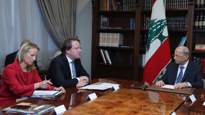 الرئيس عون: لتسهيل عودة النازحين السوريين إلى بلادهم وفق خطة الحكومة اللبنانية