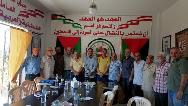 لبنان: مسؤول النقابات في منطقة جبل عامل الأولى يلتقي أمين سر اتحاد عمال فلسطين