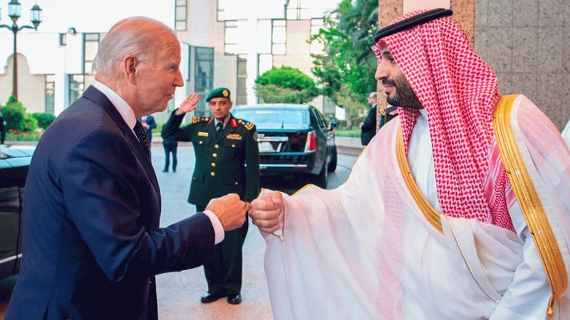 بايدن يعيد تقييم علاقات الولايات المتحدة مع السعودية