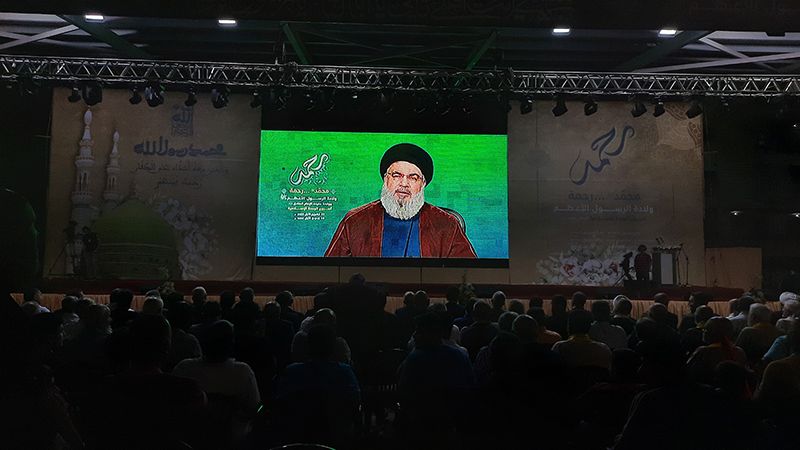 تقرير مصور من احتفال حزب الله بذكرى المولد النبوي الشريف في الضاحية الجنوبية