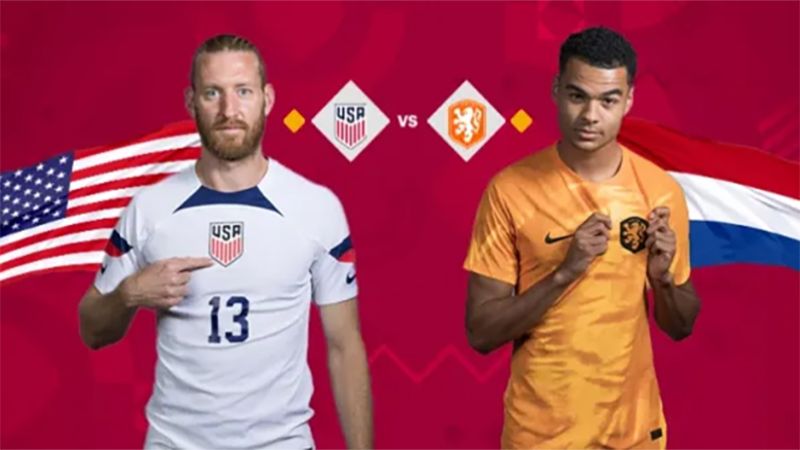 مونديال 2022: انطلاق مباراة هولندا وأميركا ضمن تصفيات ثمن النهائي في استاد خليفة الدولي
