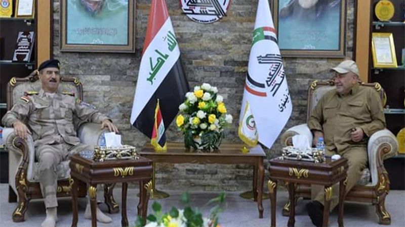 العراق: الحشد والجيش يبحثان تعزيز التعاون و التنسيق الأمني المشترك