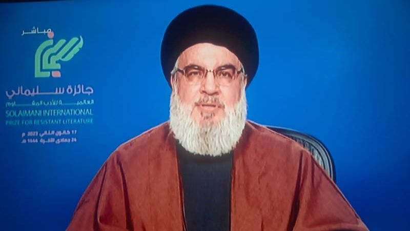 السيد نصر الله: المساعدة التي كنا نطلبها من ايران هي تساعد لبنان لستة أشهر وتضعه على سكة الحل على طول الخط