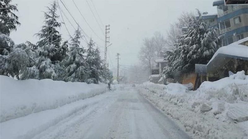 لبنان: ما هي الطرقات المقطوعة صباح اليوم بسبب الثلوج؟