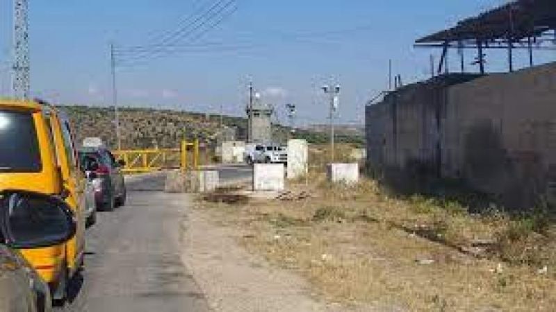 فلسطين: إطلاق نار يستهدف حاجز بيت فوريك شرق نابلس