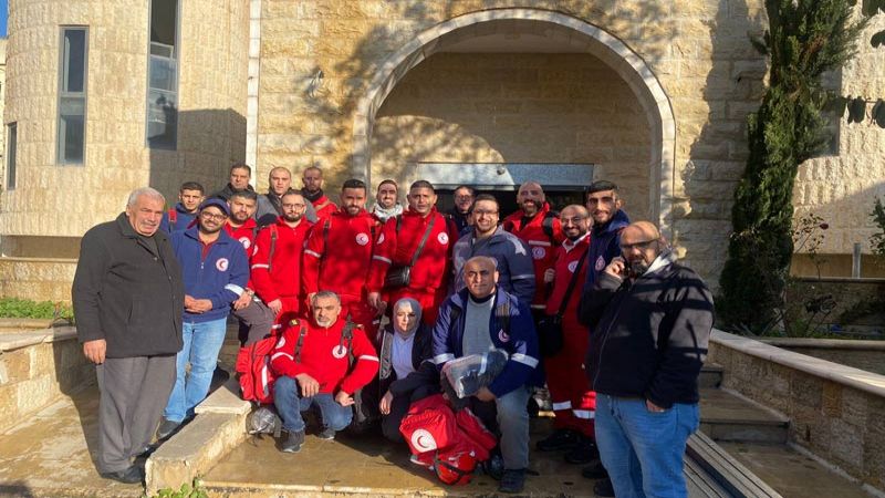فريق فلسطيني رسمي يُشارك في إغاثة تركيا وسورية