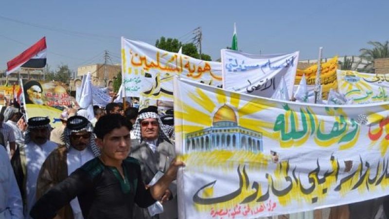 قيادات عراقية: يوم القدس العالمي صرخة مدوية ضد الكيان الصهيوني الغاصب