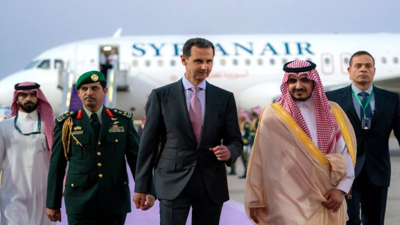 الأسد في جدّة للمشاركة في أعمال القمة العربية