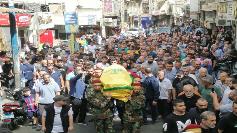 حزب الله شيّع فقيد الجهاد والمقاومة حسين علي زراقط
