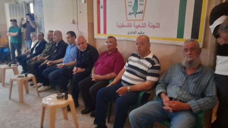 الفصائل الفلسطينية في الشمال تتلقى التبريكات بشهداء الجبهة الشعبية - القيادة العامة