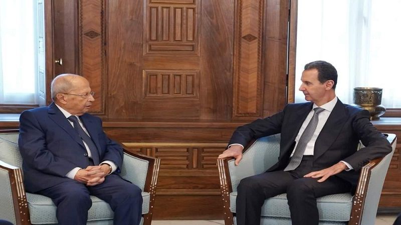 الرئيس الأسد استقبل العماد عون: التقارب العربي سينعكس إيجابًا على البلدين