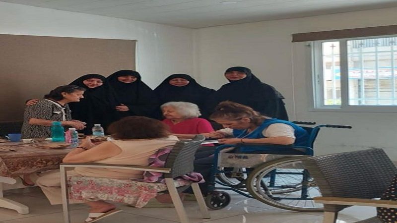 الهيئات النسائية في صيدا أحيت يوم الأسرة بزيارة دار المسنين في عبرا&nbsp;