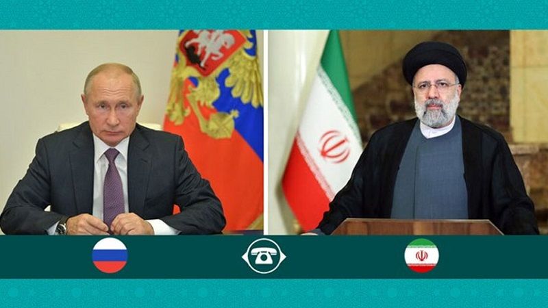 الرئيس الإيراني لبوتين: وجود قوی أجنبیة في منطقة القوقاز يمثل تهديدًا لدول المنطقة