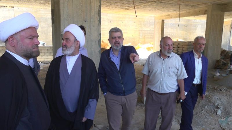 النائب برّو يتفقّد أعمال البناء في مدرسة لاسا الرسمية: حزب الله يقوي مؤسسات الدولة&nbsp;