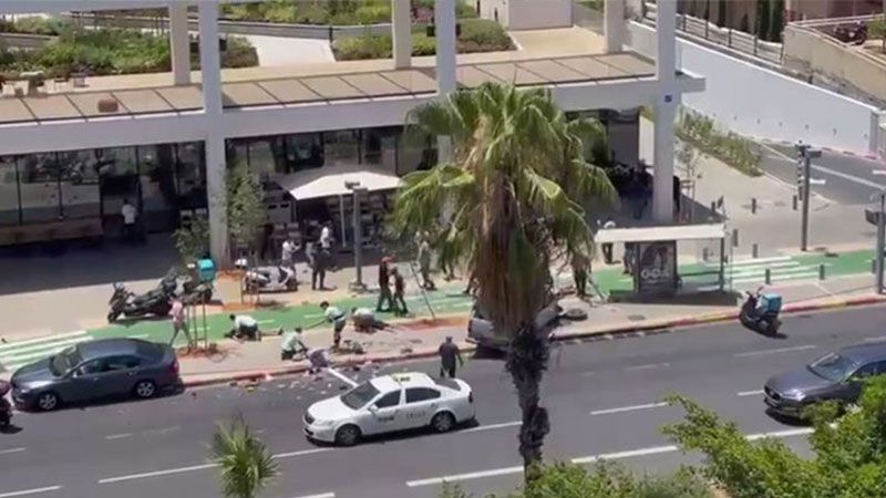 عملية دهس وإطلاق نار بطولية في تل أبيب..10 إصابات صهيونية