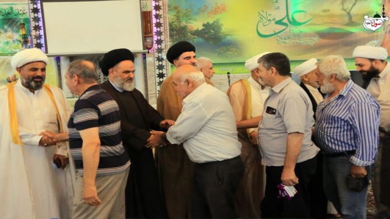 إحياء عيد الغدير في مجمع الرسول الأعظم باللاذقية السورية