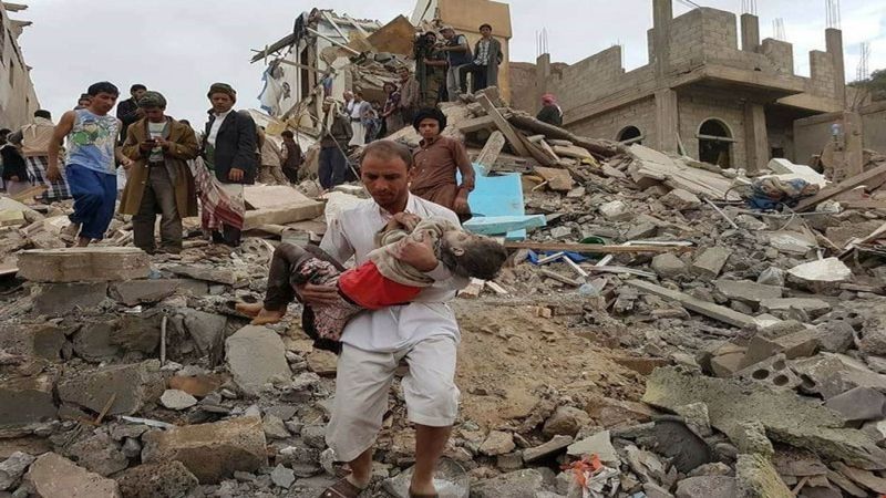 &quot;عين الإنسانيّة&quot; يدين جرائم الحرب التي يرتكبها جيش العدوان السّعودي في اليمن