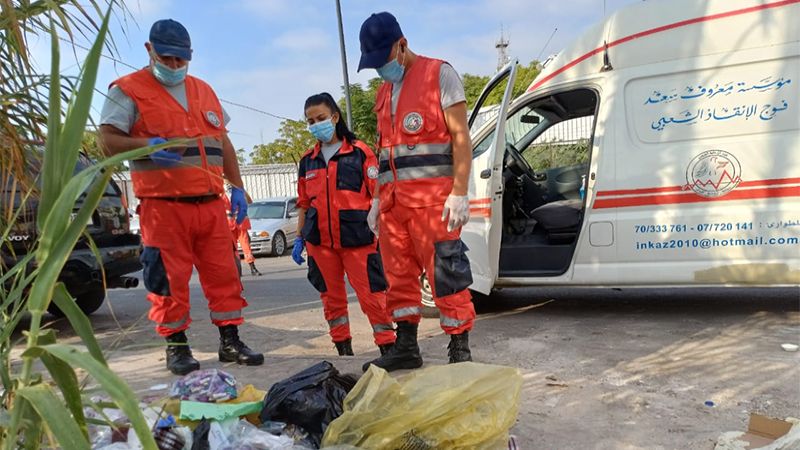 لبنان: العثور على أنابيب وتجهيزات طبية قرب مستوعب للنفايات في محلة البوابة الفوقا بصيدا